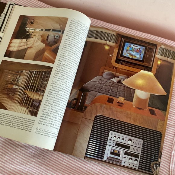 Vintage July 1984 Architectural Digest Magazine - Picture 9 of 12